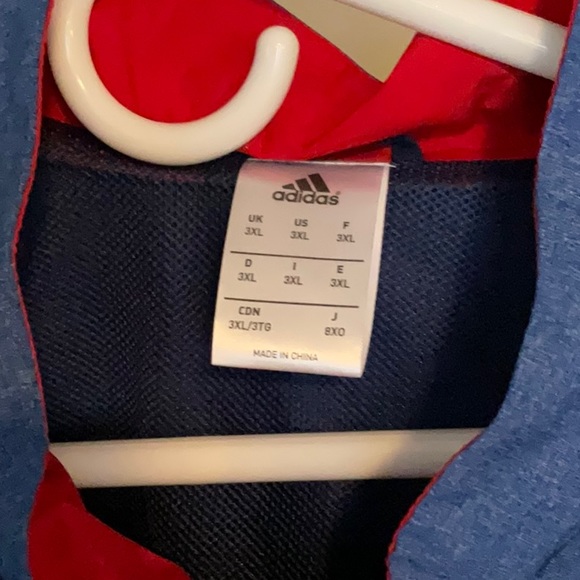 Adidas zip up, men’s 3XL - Picture 3 of 4